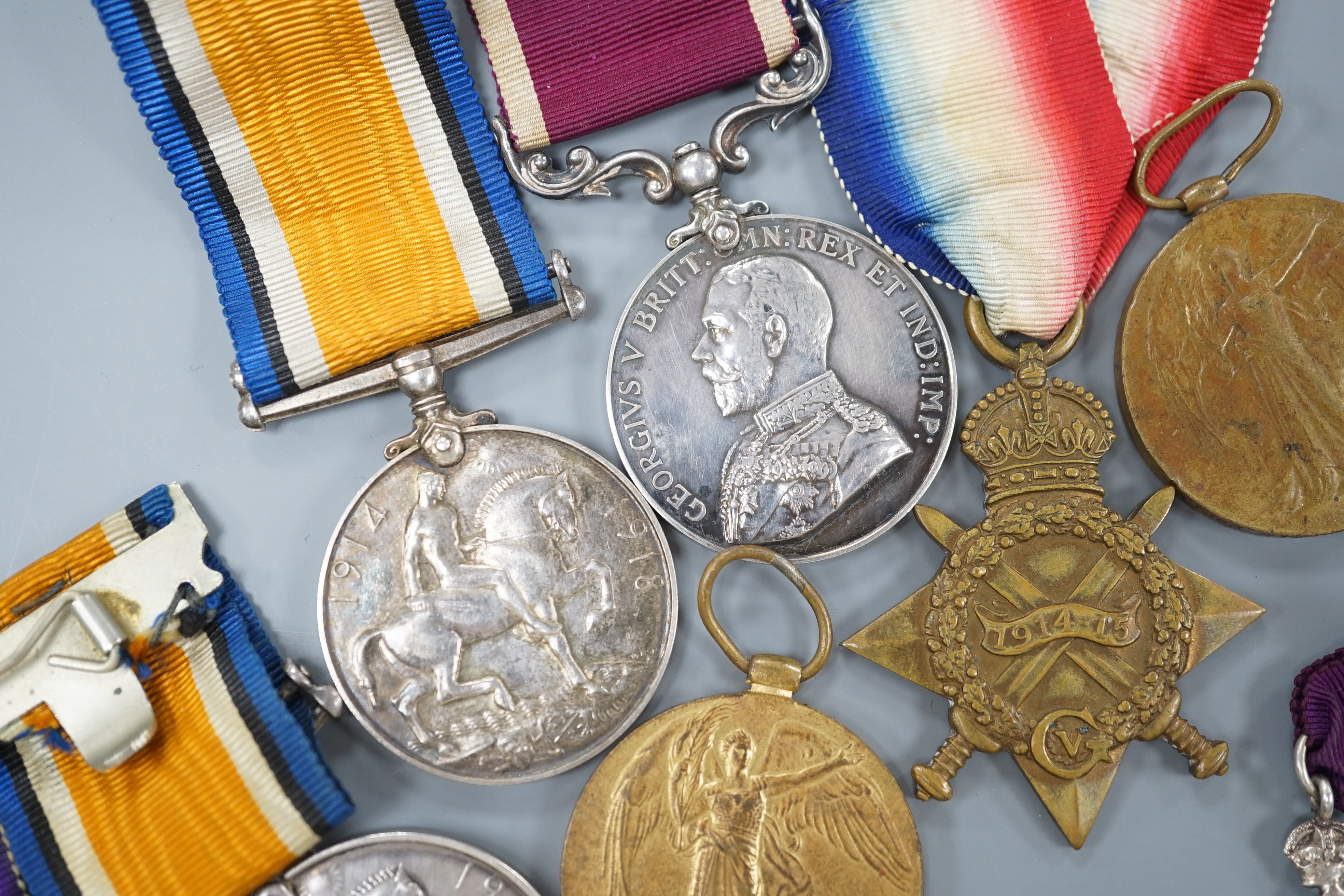 WWI and George V medals to include